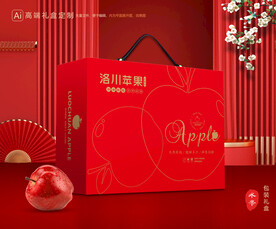 苹果包装 红富士礼盒