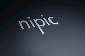 金属立体字logo样机