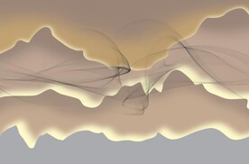 新中式阑珊背景画