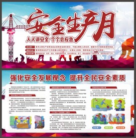 安全展板 