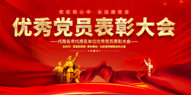 优秀党员表彰大会