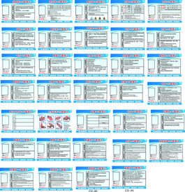 餐厅厨房 4D管理卡全套 