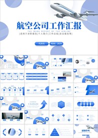 飞机民航局航空工作总结ppt