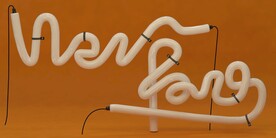 C4D 灯管字  模型渲染