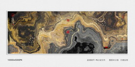 黑金办公室装饰画