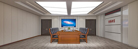 检察院会议室设计案例效果图