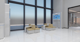 银行便民服务区设计案例效果图