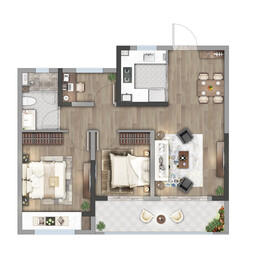 户型图 家配图 洋房图图片