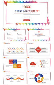 个性竞聘PPT模板