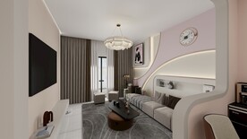 奶油风设计装修效果图