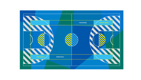 篮/羽毛球球场设计