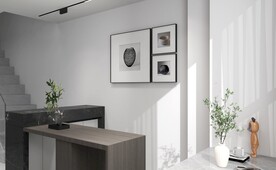 公寓楼梯间效果图