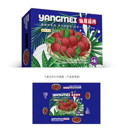 东魁杨梅彩盒