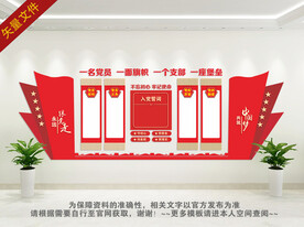 党员权利背景墙