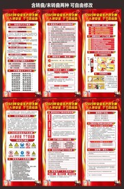 安全生产月海报