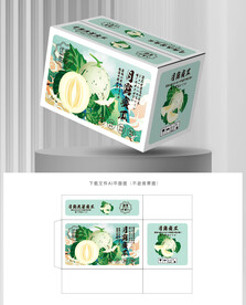 月露流星蜜瓜包装