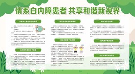 白内障科普知识宣传栏展板