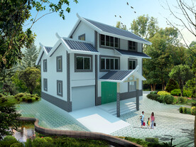 农村自建房效果图