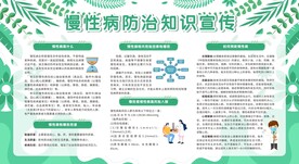 慢性病防治知识宣传栏