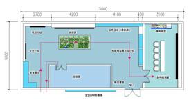 展厅平面图设计案例