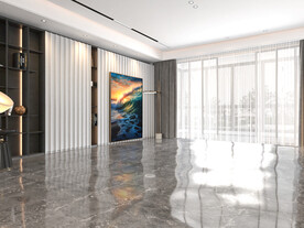 客厅场景3D空景