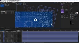 产品细节视频展示背景ae模版