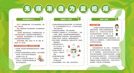 控烟戒烟禁烟健康教育宣传栏