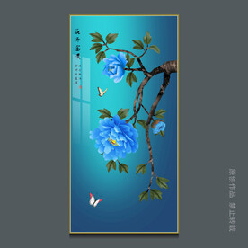 新中式牡丹国画