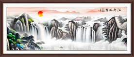 写意山水画