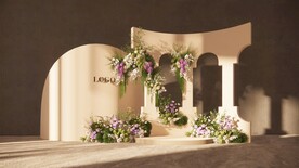 白绿婚礼su模型