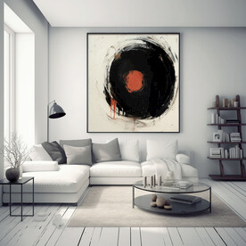 客厅装饰画样机