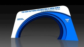 拱门 门头 科技感