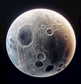 月球表面吊顶素材