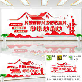 乡村振兴文化墙