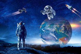 登月星空宇航员