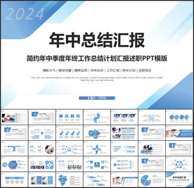 年中总结汇报PPT