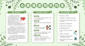 心理健康教育宣传栏