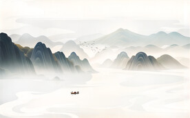 新中式山水