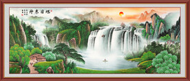 江山如画山水风景图