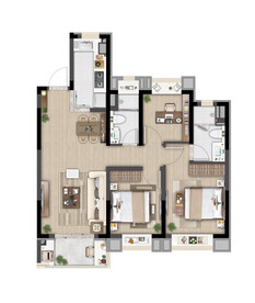 户型图 家配图 洋房图图片