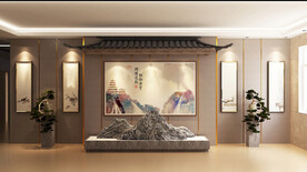 中式美陈形象墙