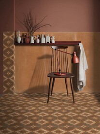 现代意式 玄关瓷砖岩板效果图