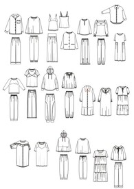 家居服款式图集合