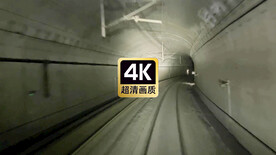 列车在隧道中高速行驶