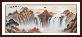 流水生财图