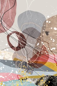 莫兰迪抽象艺术画