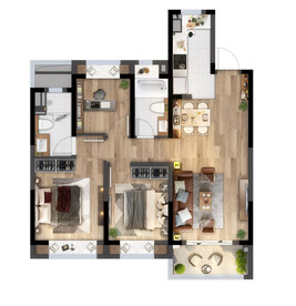 户型图 家配图 洋房图图片