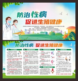 性病 健康教育 宣传栏