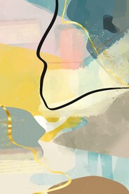 莫兰迪抽象艺术画