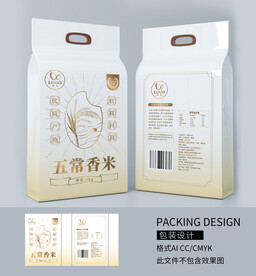 大米包装 袋装包装设计